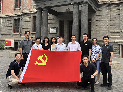 图片为参观北大红楼现场